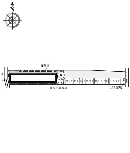 ★手数料０円★揖保郡太子町矢田部　月極駐車場（LP）